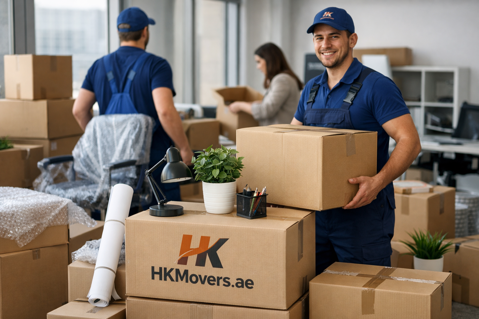 CHALLENGES OF OFFICE MOVING IN DUBAI-1 . HKMOVERS.AE